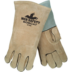 "Bobcat" Brown Welder Straight Thumb