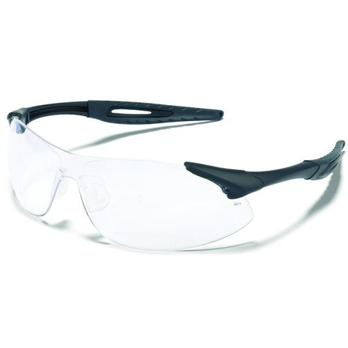 Safety Glasses - Clear Anti-Fog Lens - Black Frame - IA1 Style - A1 Tooling