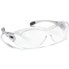 Safety Glasses - Clear Anti-Fog - Steel Color - OTG Style - A1 Tooling