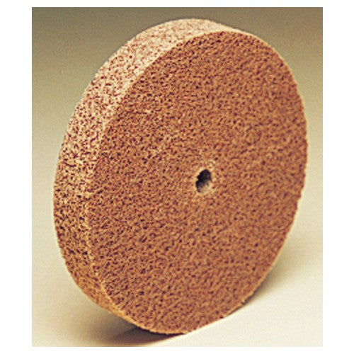 Scotch-Brite Cut and Polish Unitized Wheel CP-UW 5A Fine 6″ × 1/4″ × 1/2″