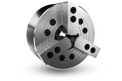 Auto Strong N-200A Series 3-jaw through-hole power chuck (adapter included) - Part # N-210A6 - Exact Industrial Supply