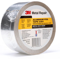 48 mm × 25 m 2.7 mil Foil Tape Silver Alt Mfg # 63938 - A1 Tooling