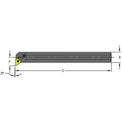 S20T MDUNR3 Steel Boring Bar - A1 Tooling