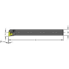 S16S MTUNR3 Steel Boring Bar - A1 Tooling