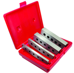 #CP31612 - 4 Piece Set - 3/16 & 1/2'' Thickness - 1/4'' Increments - 1 to 1-3/4'' - Parallel Set - A1 Tooling