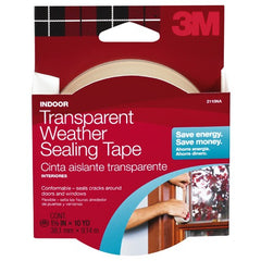 3M Indoor Transparent Weather Sealing Tape 1.5″ × 30 ft 2110NA - A1 Tooling