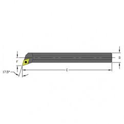 S10Q SDQCR2 Steel Boring Bar - A1 Tooling