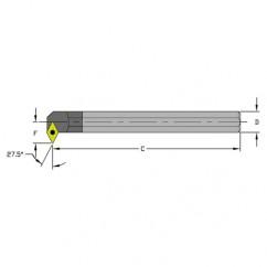 E10Q SDNCR2 Solid Carbide Boring Bar w/Coolant - A1 Tooling