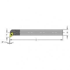 E12Q SDUPR3 Solid Carbide Boring Bar w/Coolant - A1 Tooling