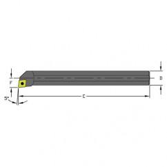 A12Q SCLPL3 3/4" SH Indexable Coolant Thru Boring Bar - A1 Tooling