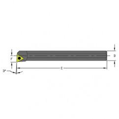 A12Q STUPL3 3/4" SH Indexable Coolant-Thru Boring Bar - A1 Tooling