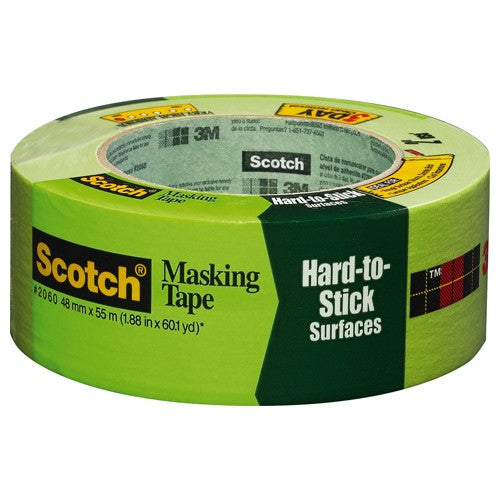 ‎Scotch Rough Surface Painter's Tape 2060-48MP 1.88″ × 60 yd (48mm × 55 m) - A1 Tooling