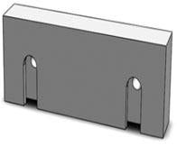 Ultra Quick Change Vice Jaws - SBM - Part #  VJ-6QM22012A-U - A1 Tooling