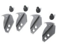 Bar Puller Replacement Fingers For CNC Lathes - Part # BU-MGAFHS4 - A1 Tooling