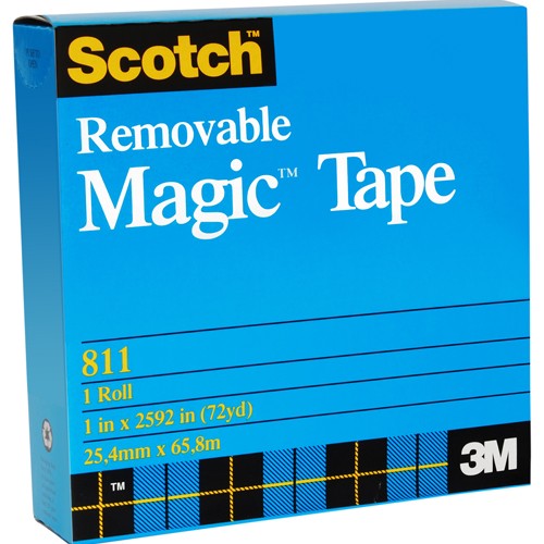 Scotch Removable Tape 811 3/4″ × 1296″ (19 mm × 32 9 m) - A1 Tooling