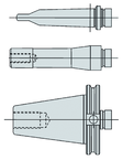 3/4 Dia. x 7/8-20 Thread Tapping Attachment Shank - A1 Tooling