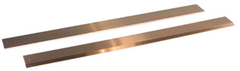 #SE12SSBHD - 12" Long x 1-9/16" Wide x 7/32" Thick - Stainless Steel Straight Edge With Bevel; No Graduations - A1 Tooling