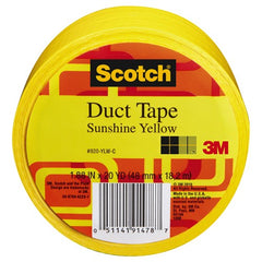 Scotch Duct Tape 920-YLW-C 1.88″ × 20 yd (48 mm × 18 2 m) Yellow - A1 Tooling