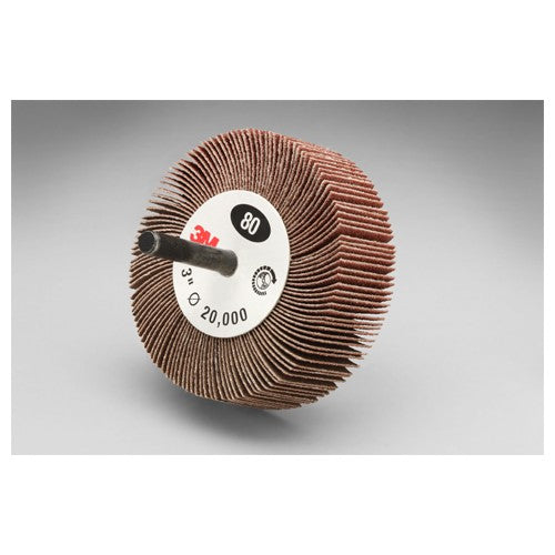 3M Flap Wheel 244D Type 83 3″ × 1″ × 1/4″ 60 X-weight - A1 Tooling