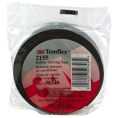 3M Temflex Rubber Splicing Tape 2155 3/4″ × 22 ft Black - A1 Tooling