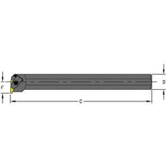 S10Q NER2 Steel Boring Bar - A1 Tooling