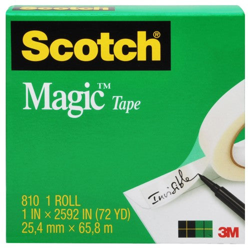 Scotch Magic Tape 810 1″ × 1296″ Boxed - A1 Tooling