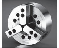 Strong Power Chucks - VA-200 Series 3 Jaw Closed Center Chucks - Part # K-210A-V-B - A1 Tooling