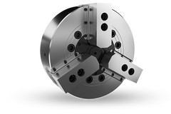 Auto Strong VRA Series Non through-hole power chuck for vertical lathe (adapter included) - Part # V-224RA8 - Exact Industrial Supply