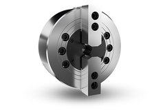 Auto Strong VT Series 2-jaw and 4-jaw wedge type non through-hole power chuck (adapter excluded) - Part # VT-208 - Exact Industrial Supply