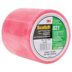 List 821 4" x 72 yds Labelgard Film Tape - Pink - A1 Tooling