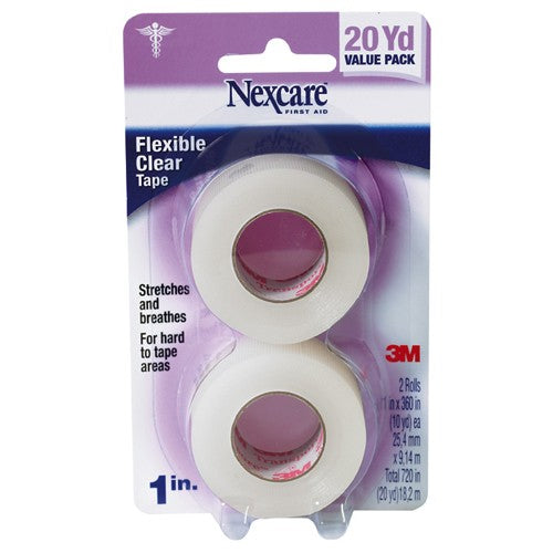 Nexcare Transpore Clear First Aid Tape 527-P1 1″ × 10 yds Wrapped - A1 Tooling