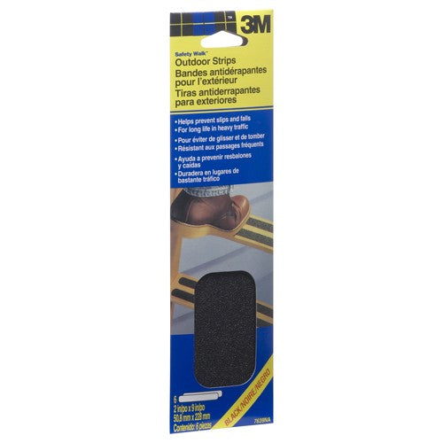 3M Safety-Walk Slip Resistant Tape 610B-T2X9 Black 2″ × 9″ - A1 Tooling