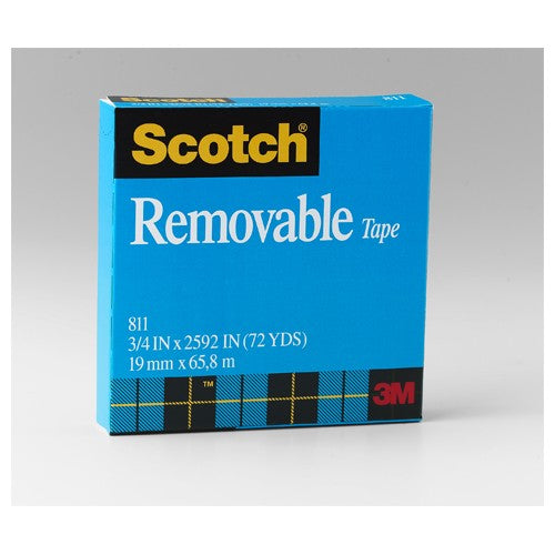 Scotch Removable Tape 811 3/4″ × 2592″ Boxed - A1 Tooling