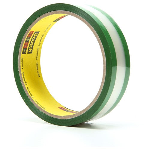 3M Riveters Tape 685 Transparent with Green Adhesive 1″ × 36 yd 1.7 mil - A1 Tooling