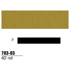 1/4 in × 40 ft 3M™ Scotchcal™ Striping Ta Gold Metallic Alt Mfg # 70303 - A1 Tooling