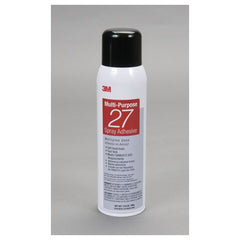 3M Multi-Purpose Spray Adhesive 27 Clear 16 fl oz Can (Net Wt 13.05oz) NOT FOR SALE IN CA AND OTHER STATES - A1 Tooling