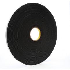 1/2X36 YDS 4718 BLK VINYL FOAM TAPE - A1 Tooling