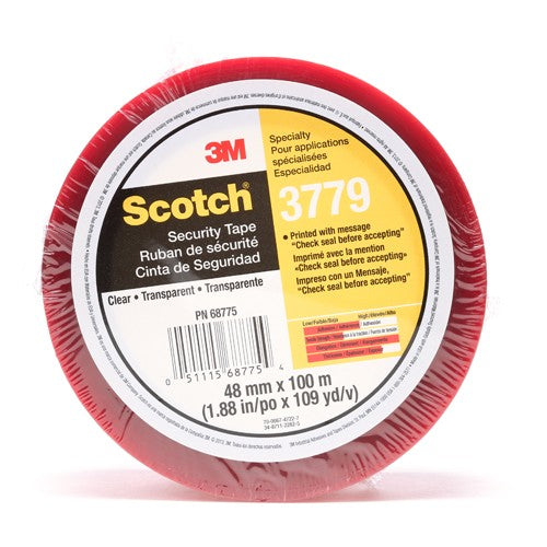 Scotch Security Message Box Sealing Tape 3779 Clear 48 mm × 100 m - A1 Tooling