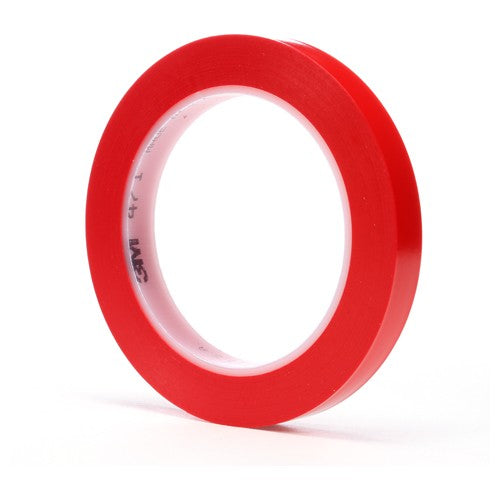 3M Vinyl Tape 471 Red 1/2″ × 36 yd 5.2 mil - A1 Tooling